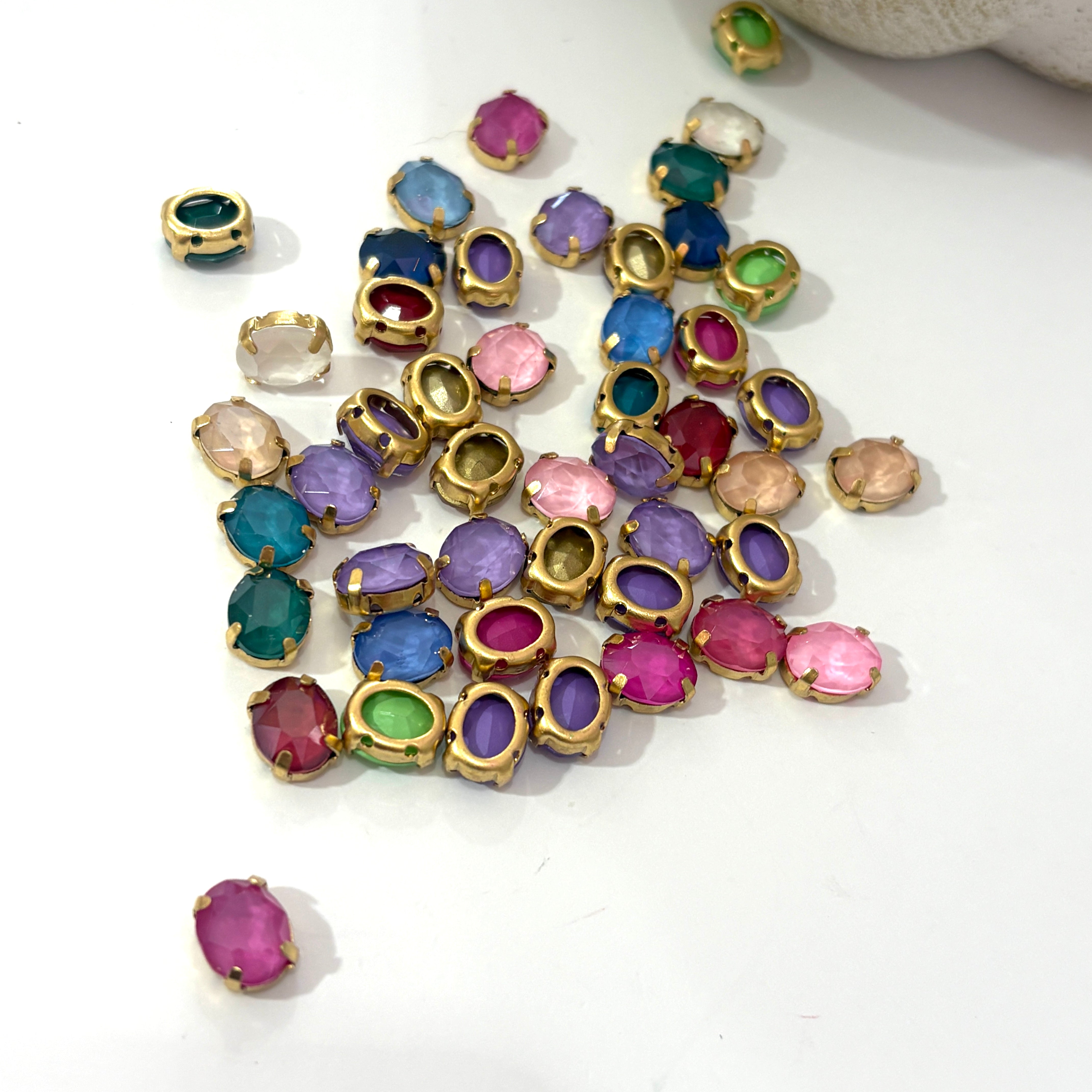 Gemas pasador colores