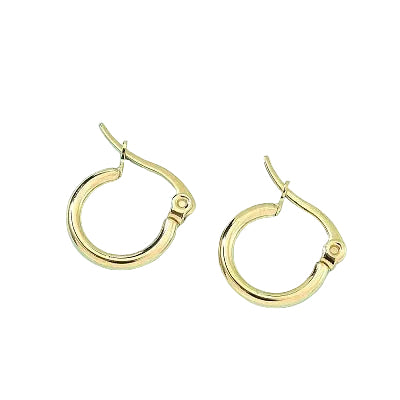 Hoops Argollas doradas
