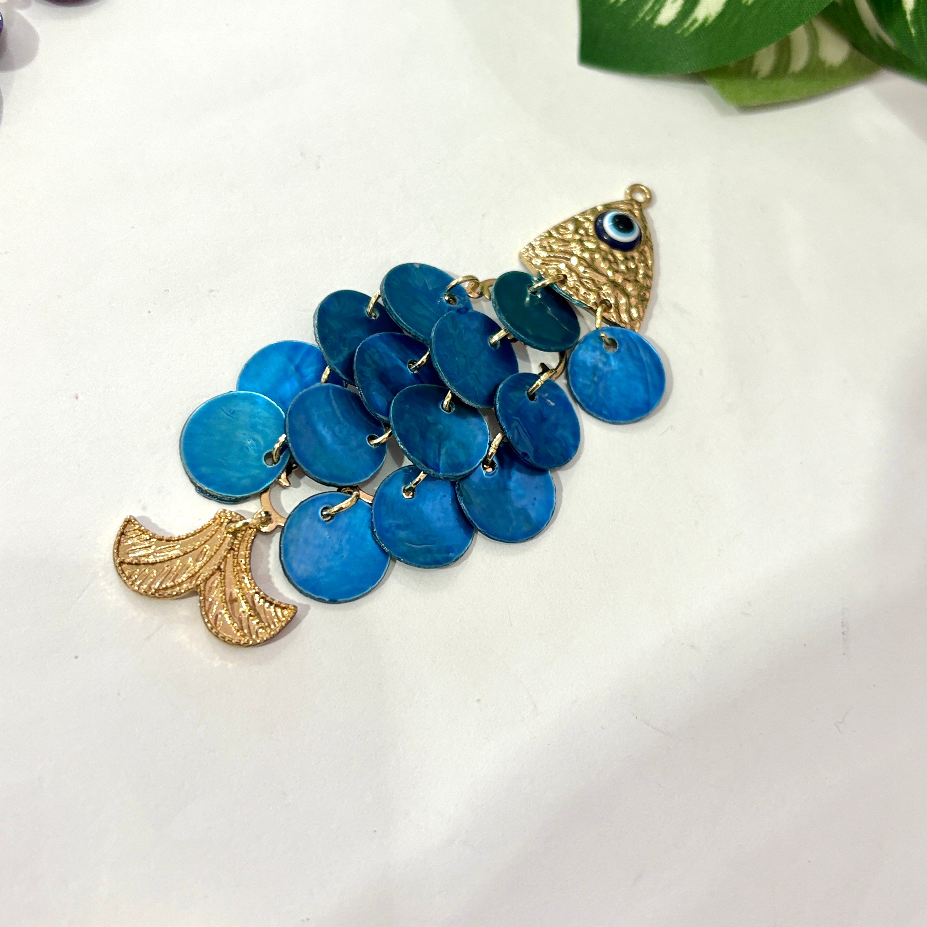 Pendant pez nacar colores