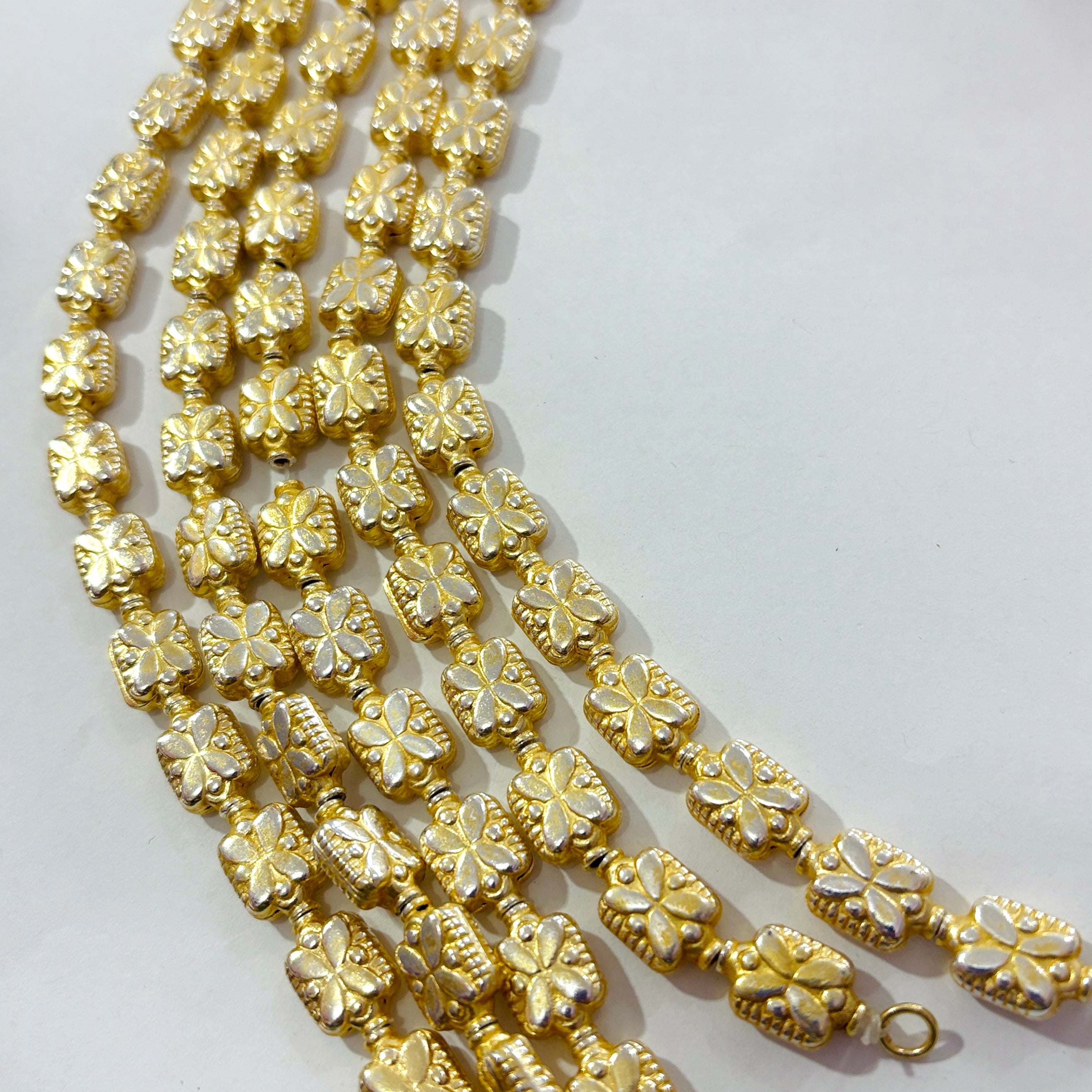 Ristras doble enchape beads