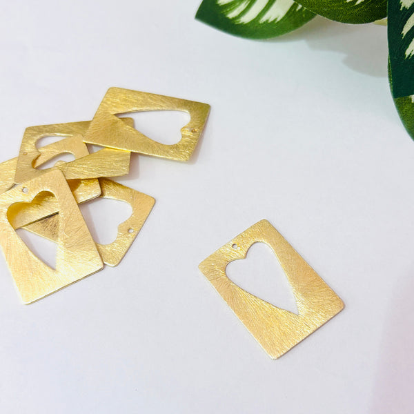 Pendant cuadrado corazón