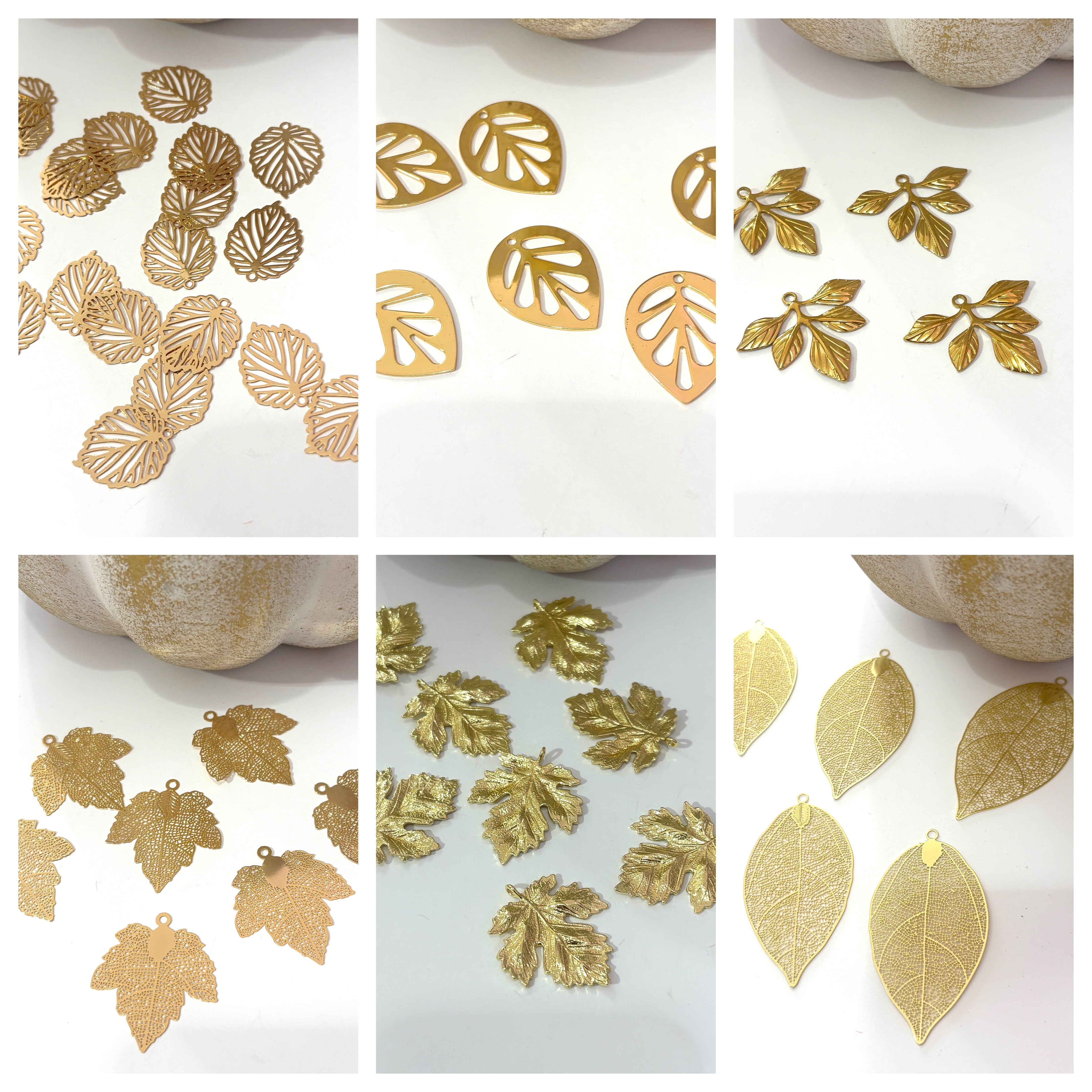 Charms de hojas