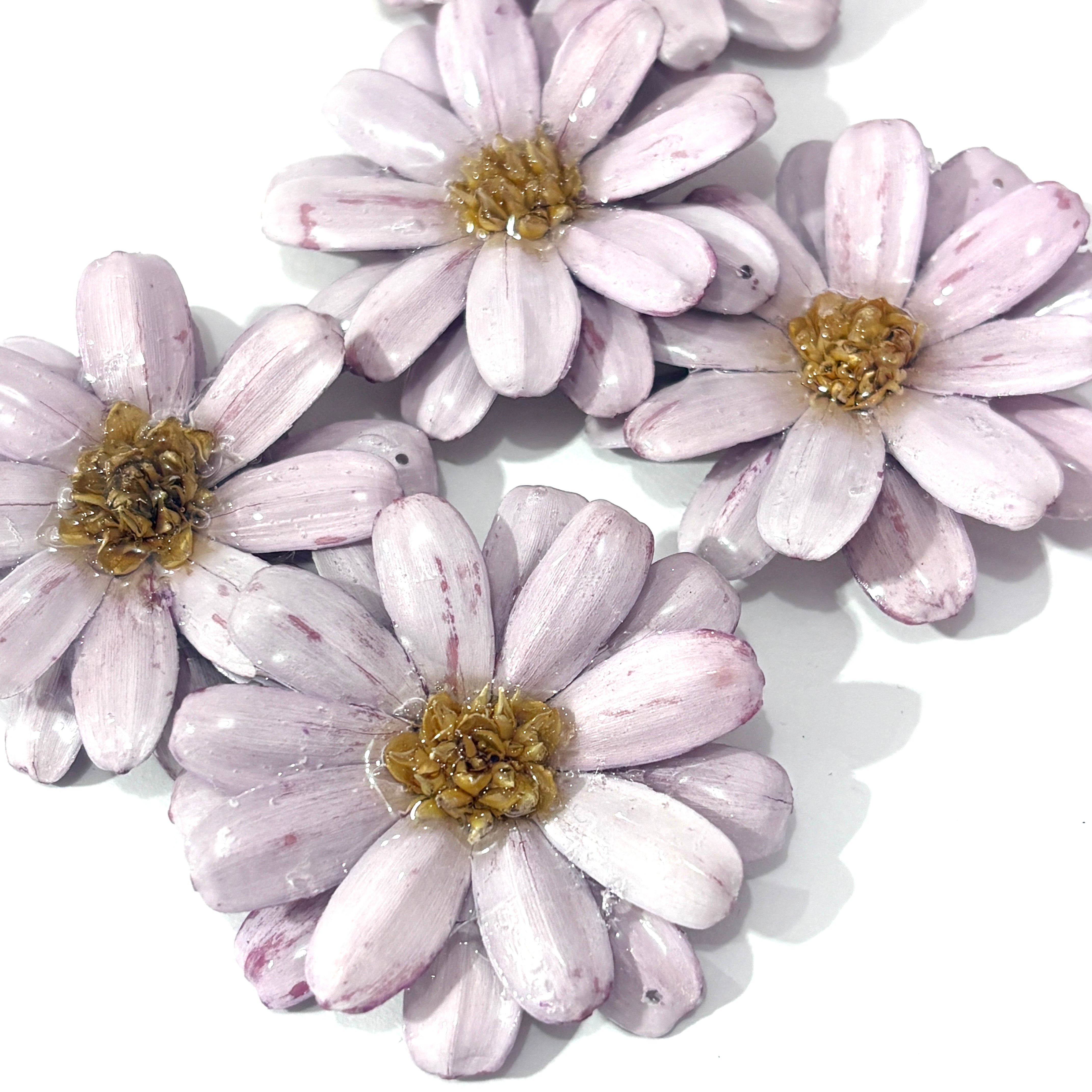 Flores resina pendant