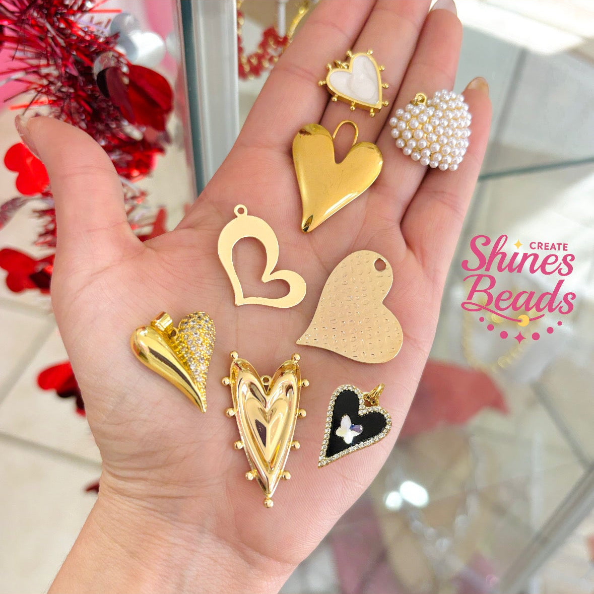 Corazón charm