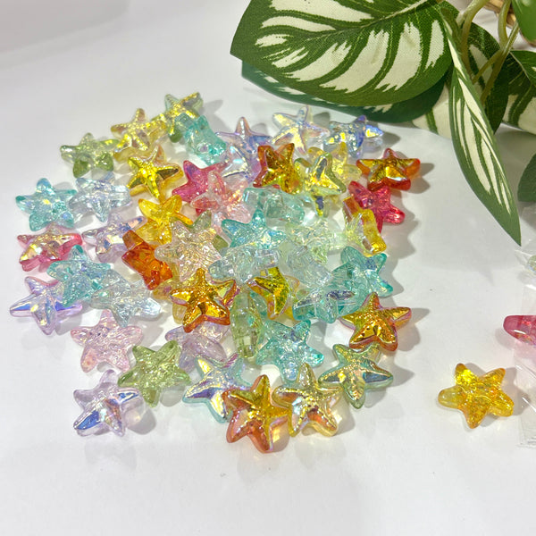 Estrella de mar cristal beads