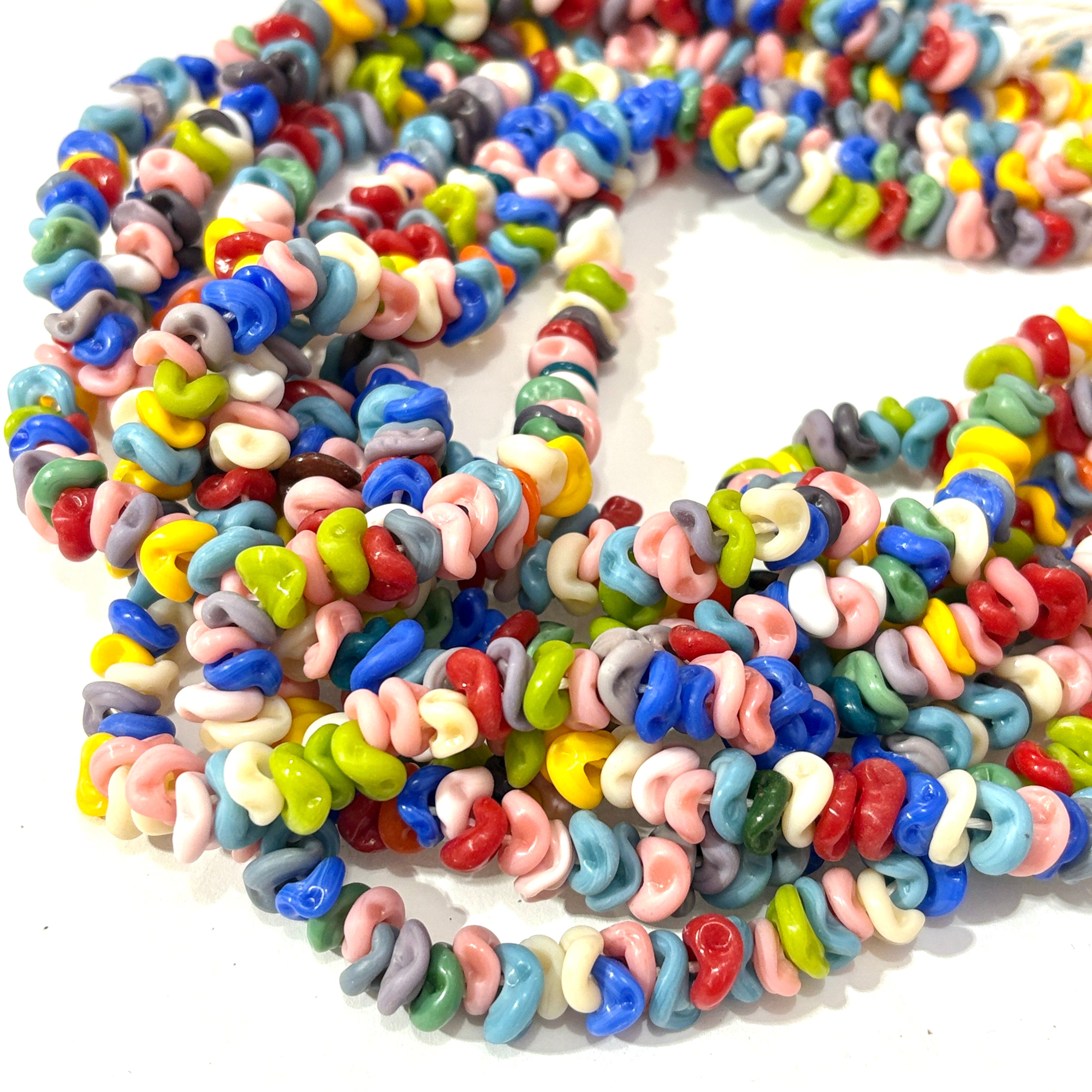 Beads murano discos