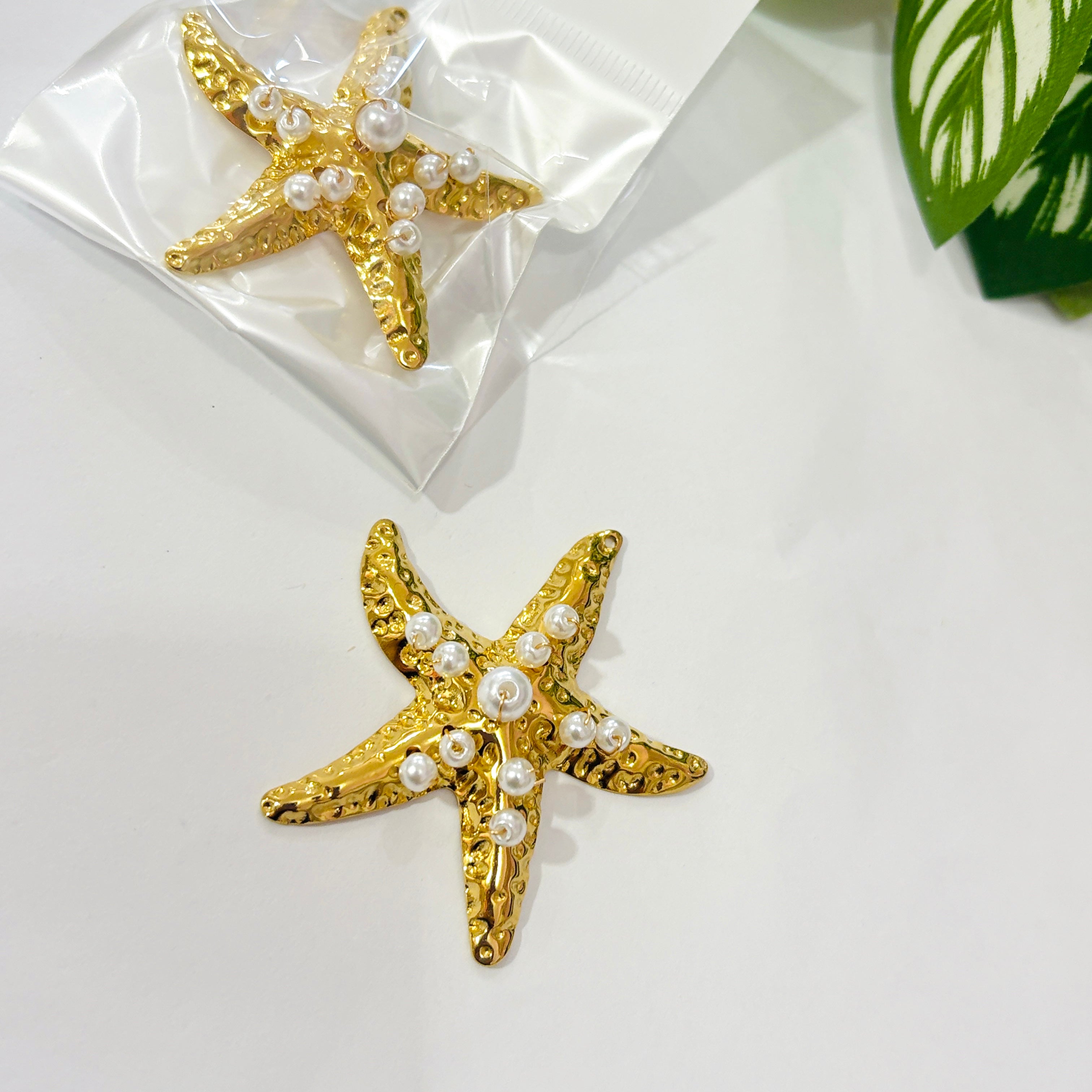 Estrella de mar Steel oro