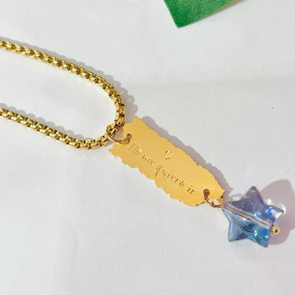 Collar Puerto Rico No me voy de aquí 787