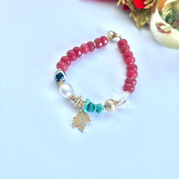 Kit #19 pulsera rosa