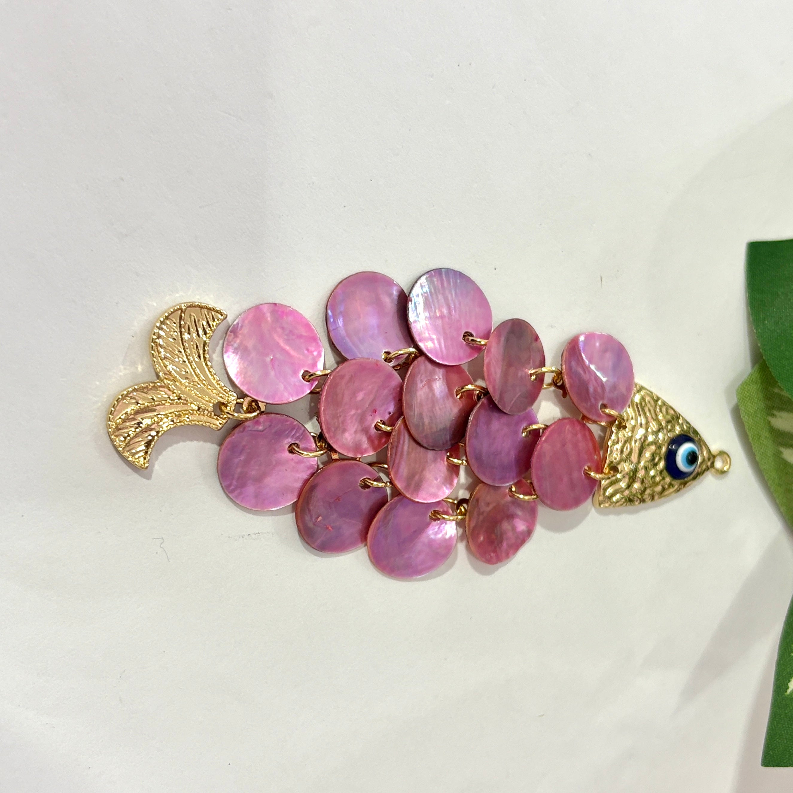 Pendant pez nacar colores