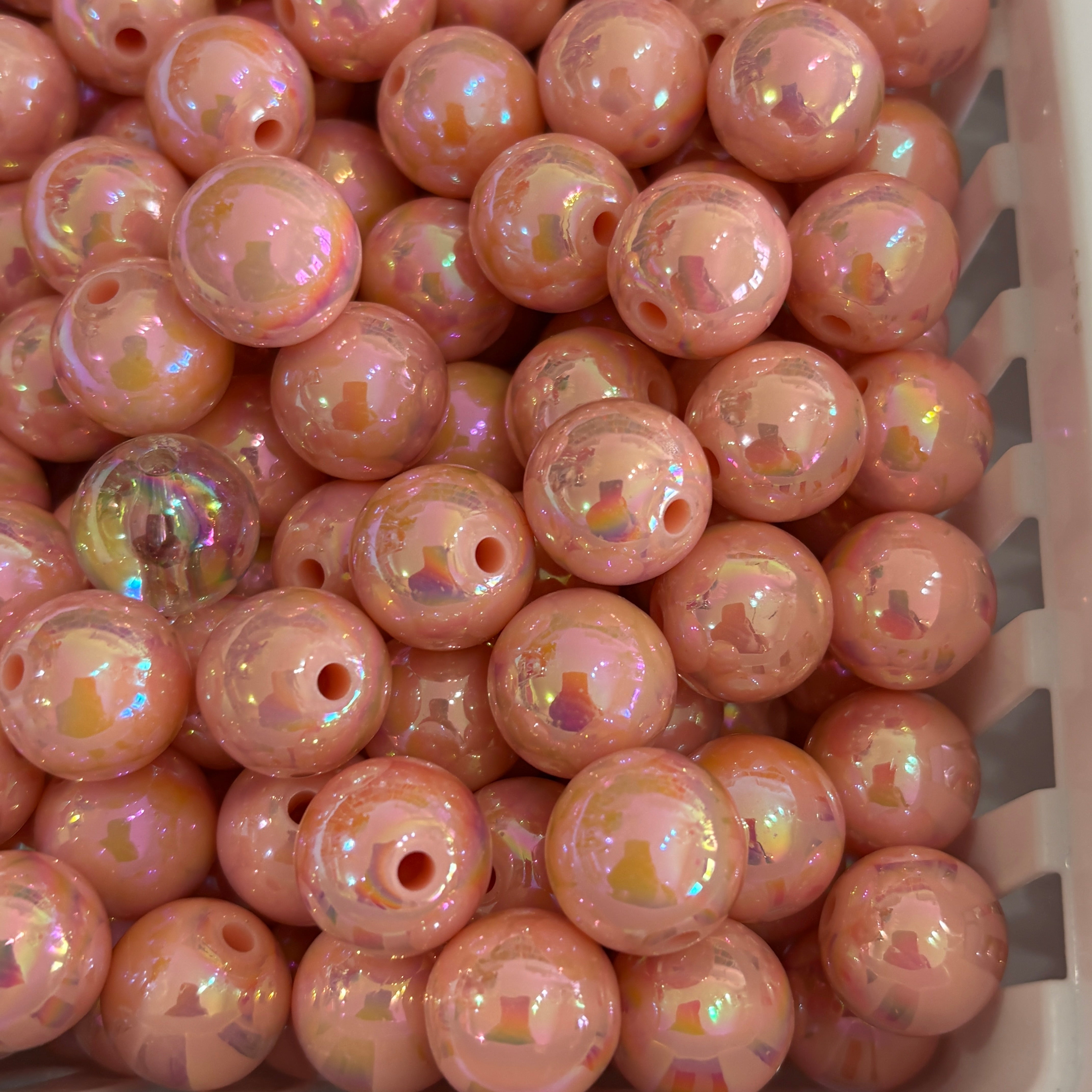 Beads 15mm redondo chicle