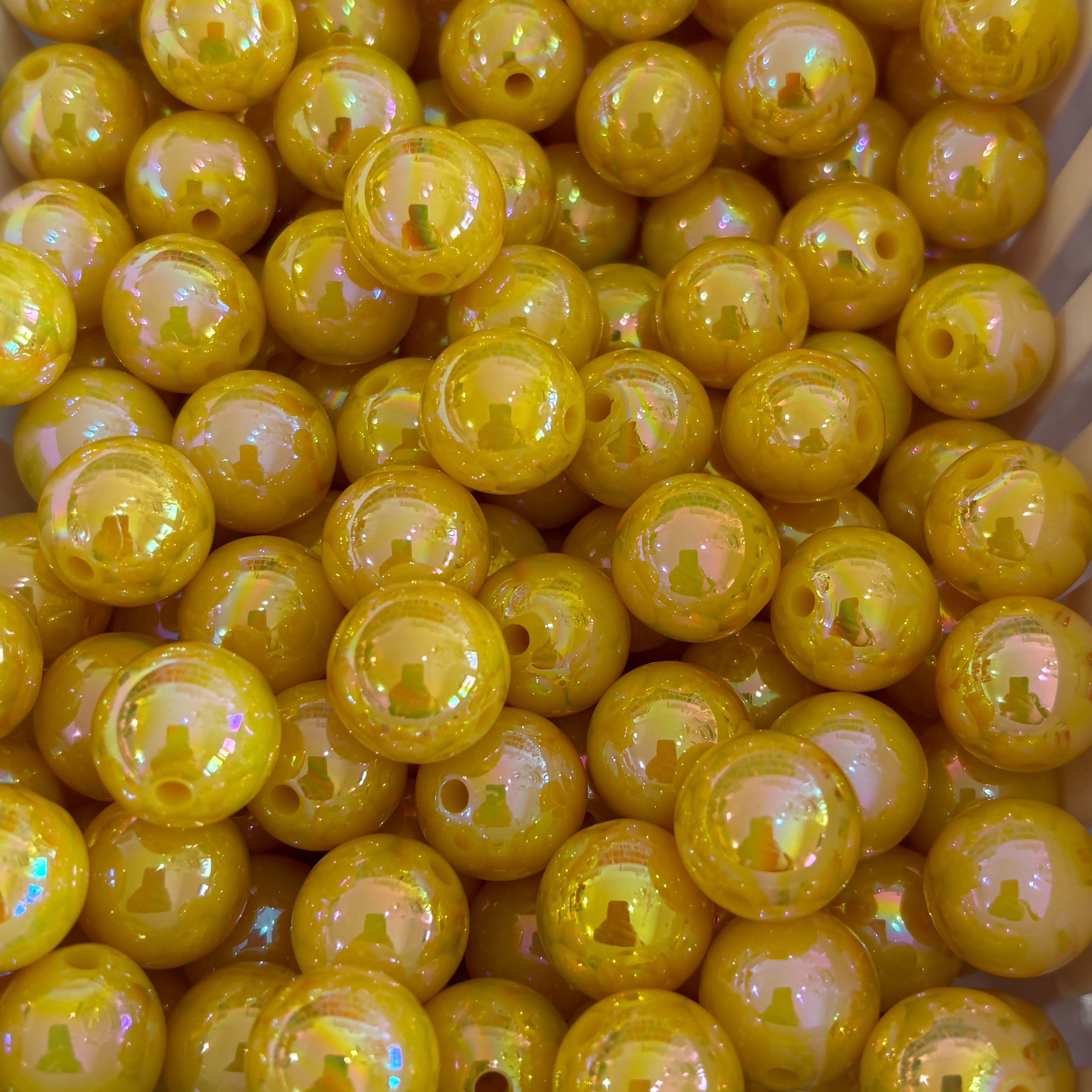 Beads 15mm redondo chicle