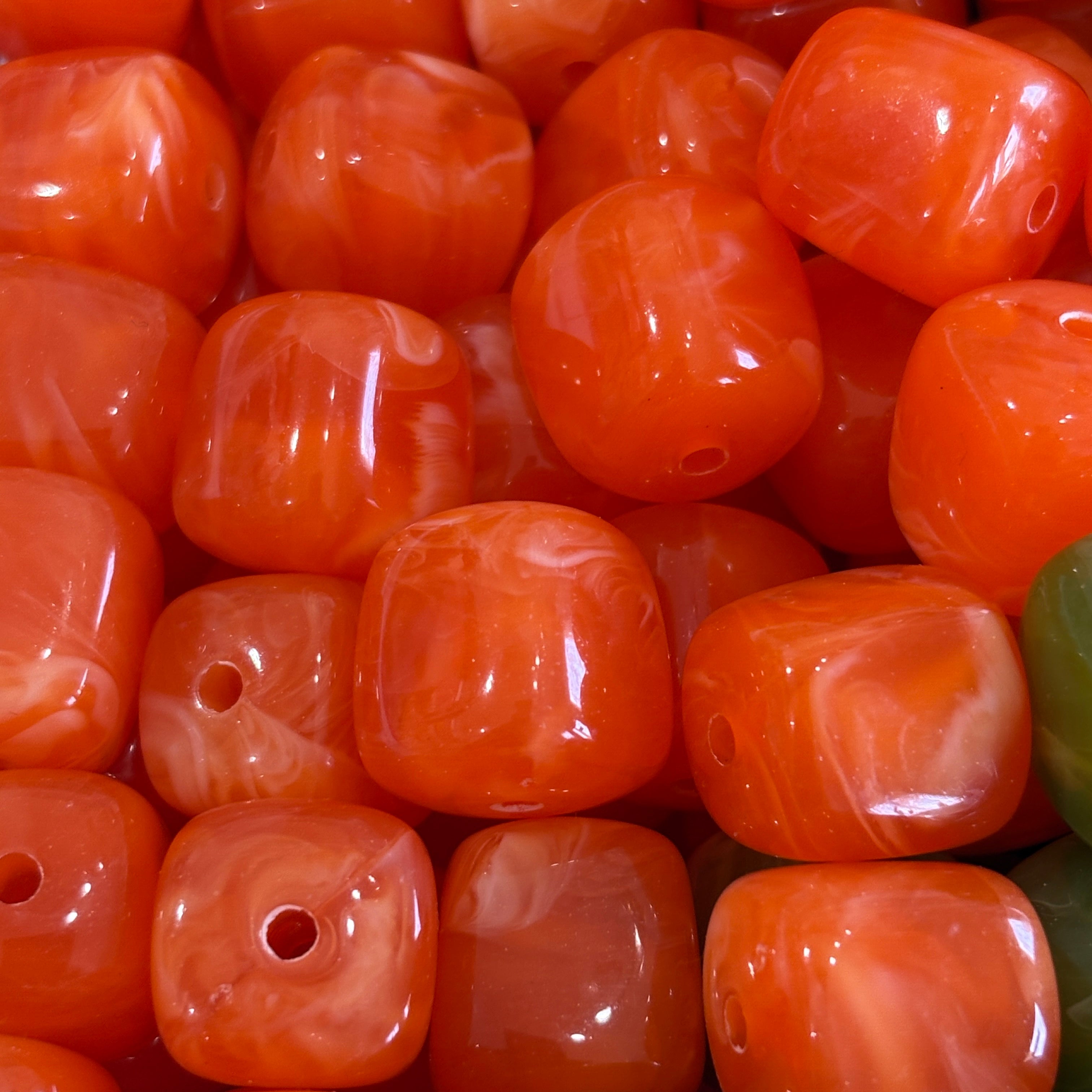 Bead acrilico cuadrado 20mm