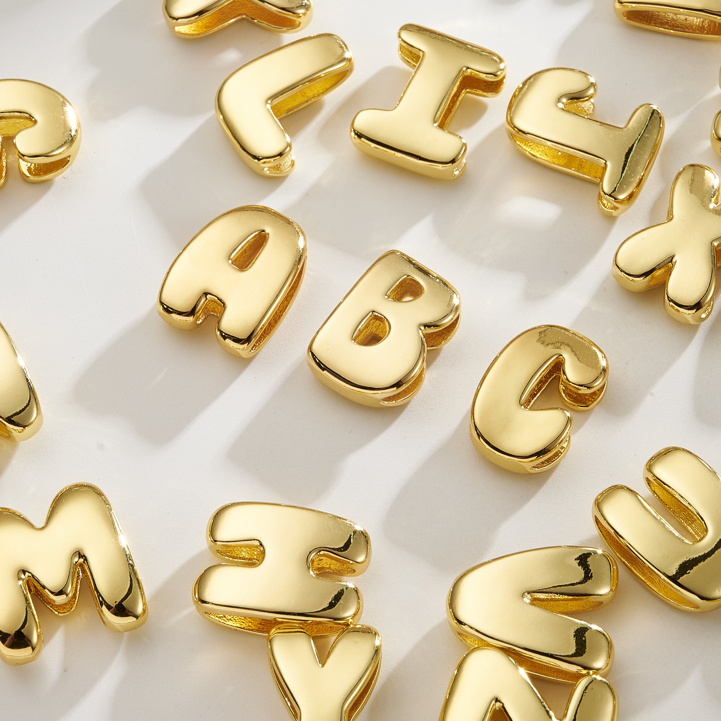 Letras grandes pasadores chunky