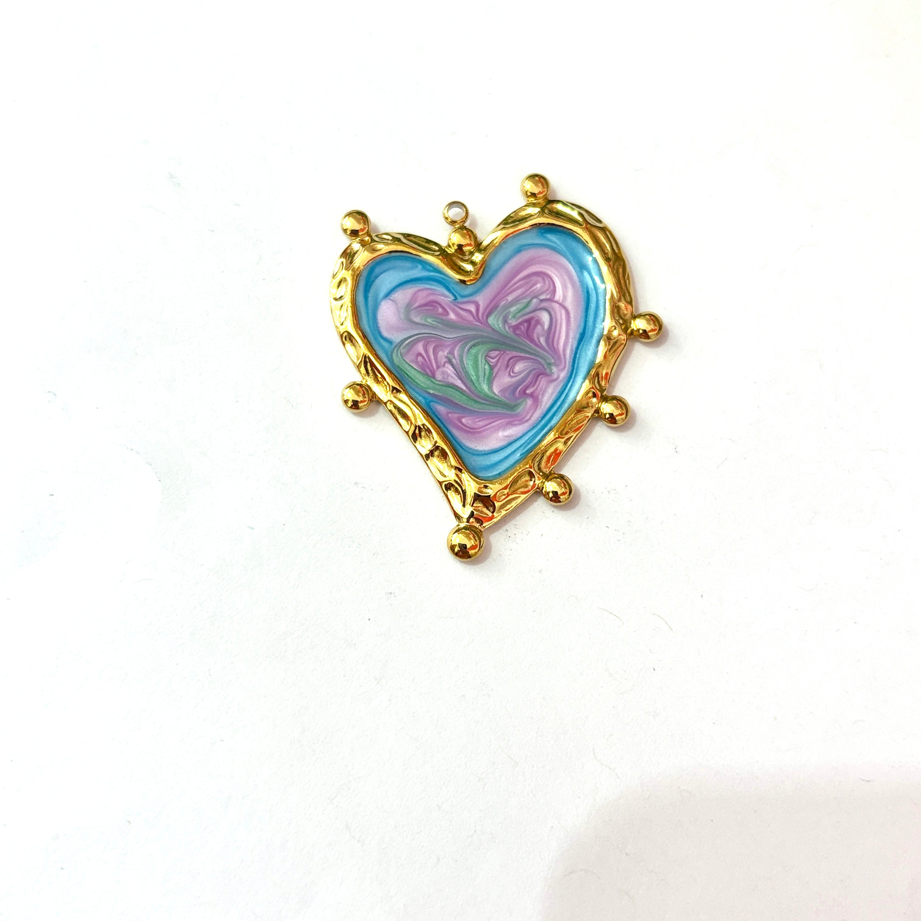 Corazón Steel esmaltado