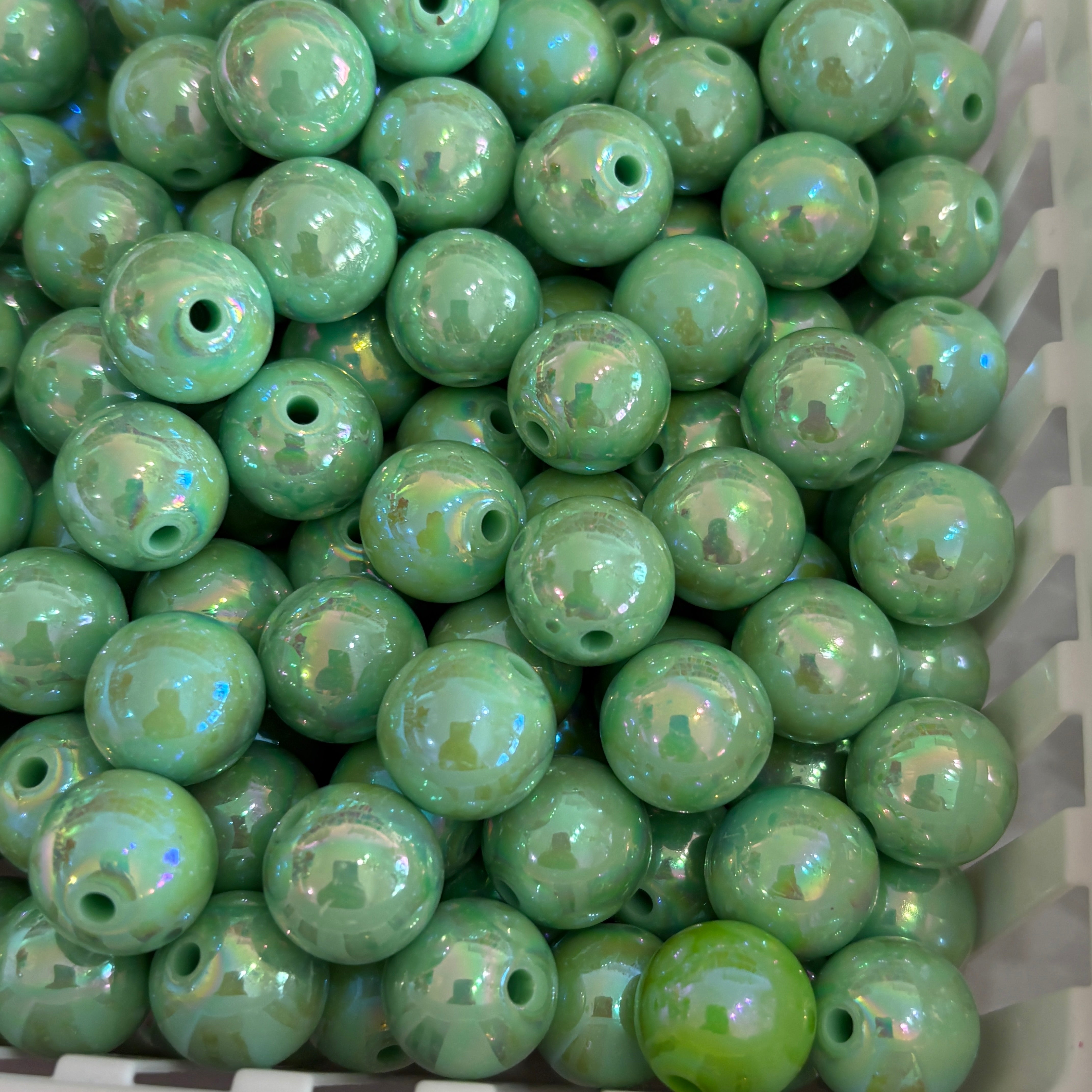 Beads 15mm redondo chicle