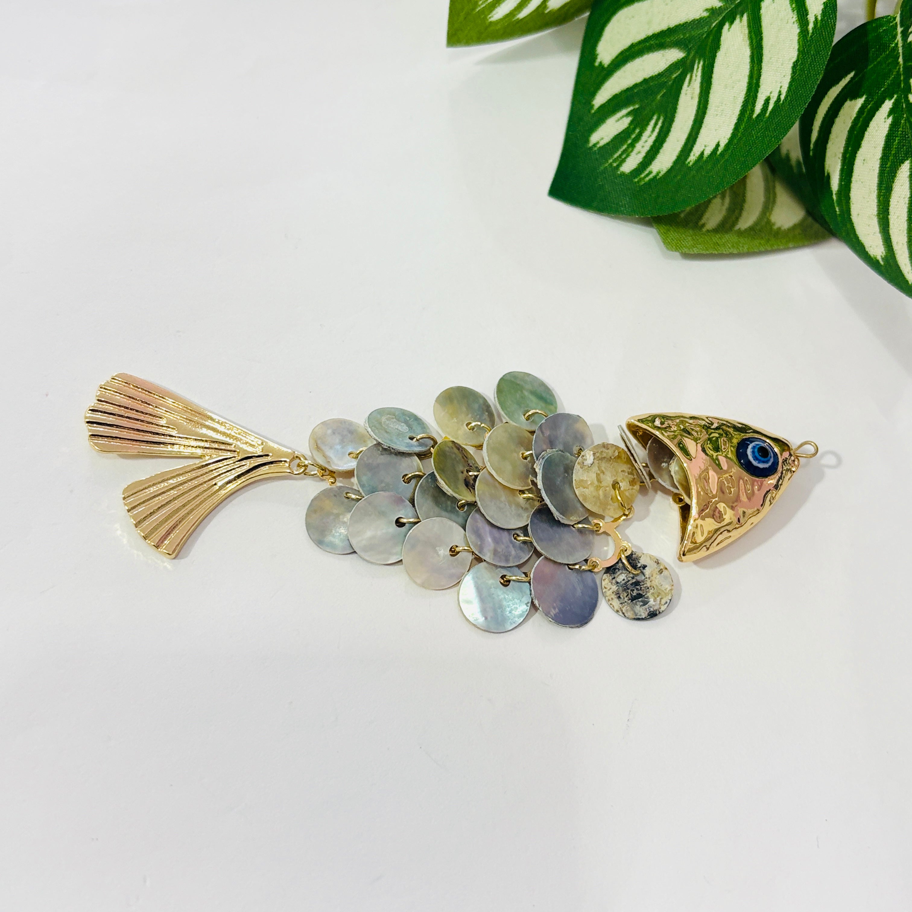 Pendant pez nacar colores
