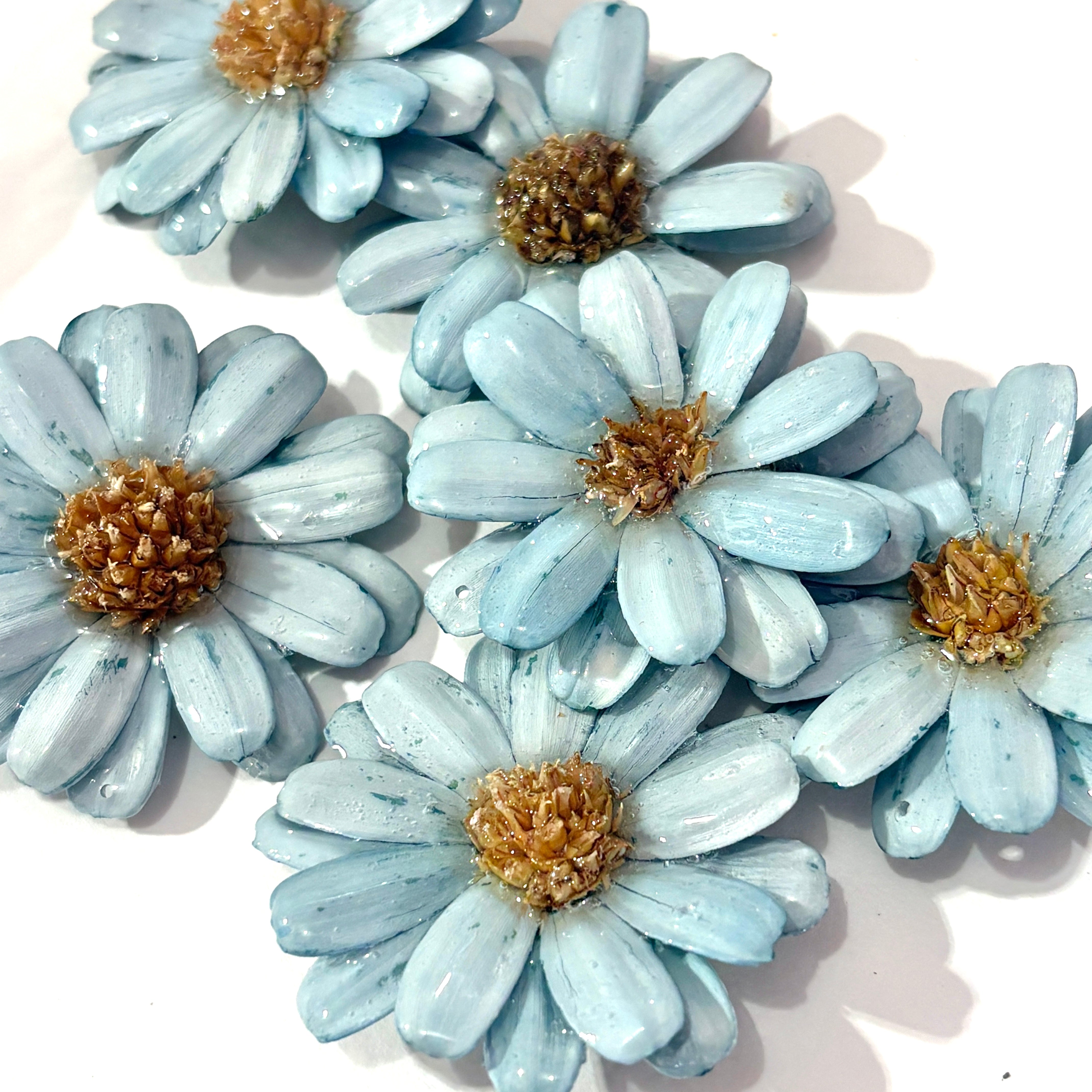 Flores resina pendant