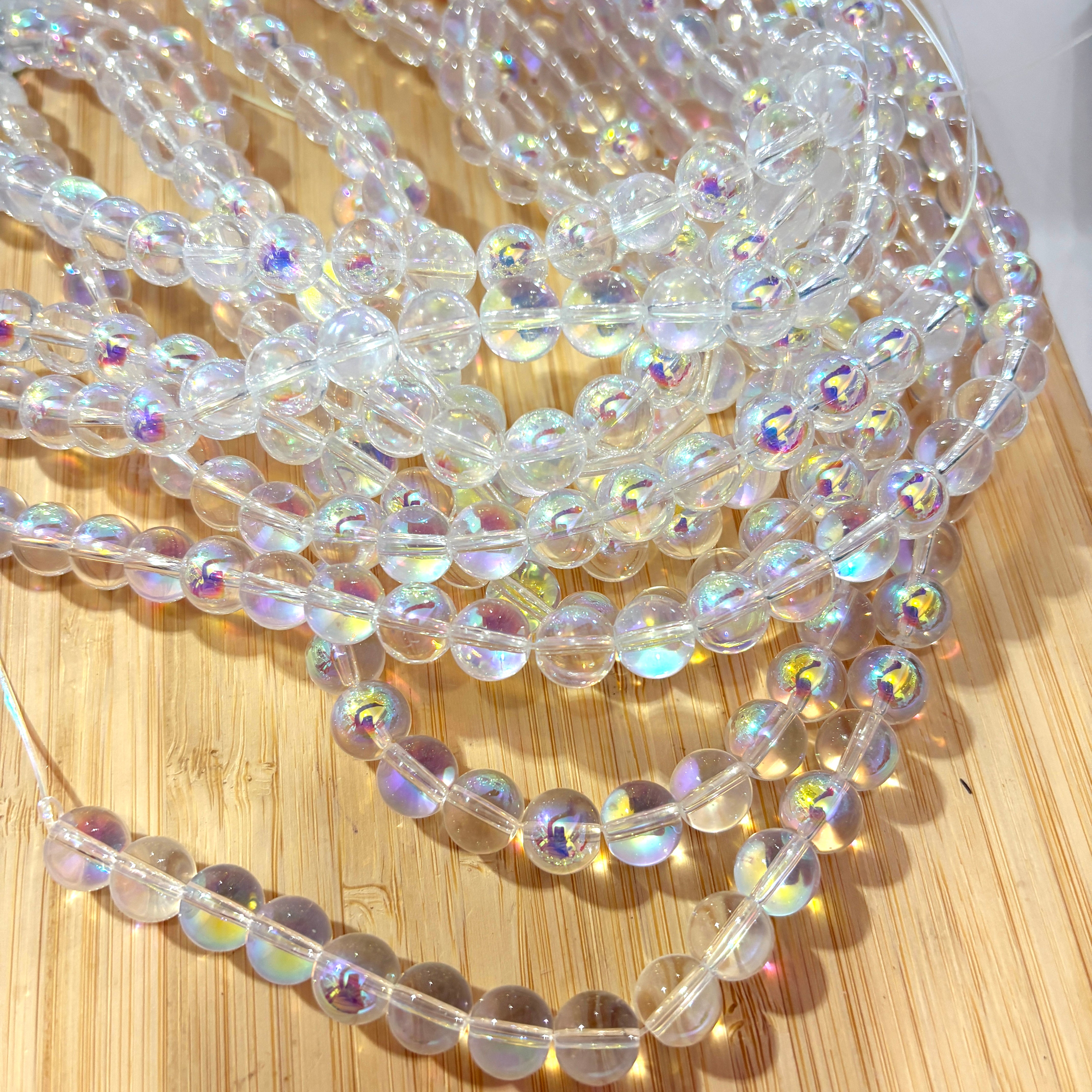Beads clear 10mm