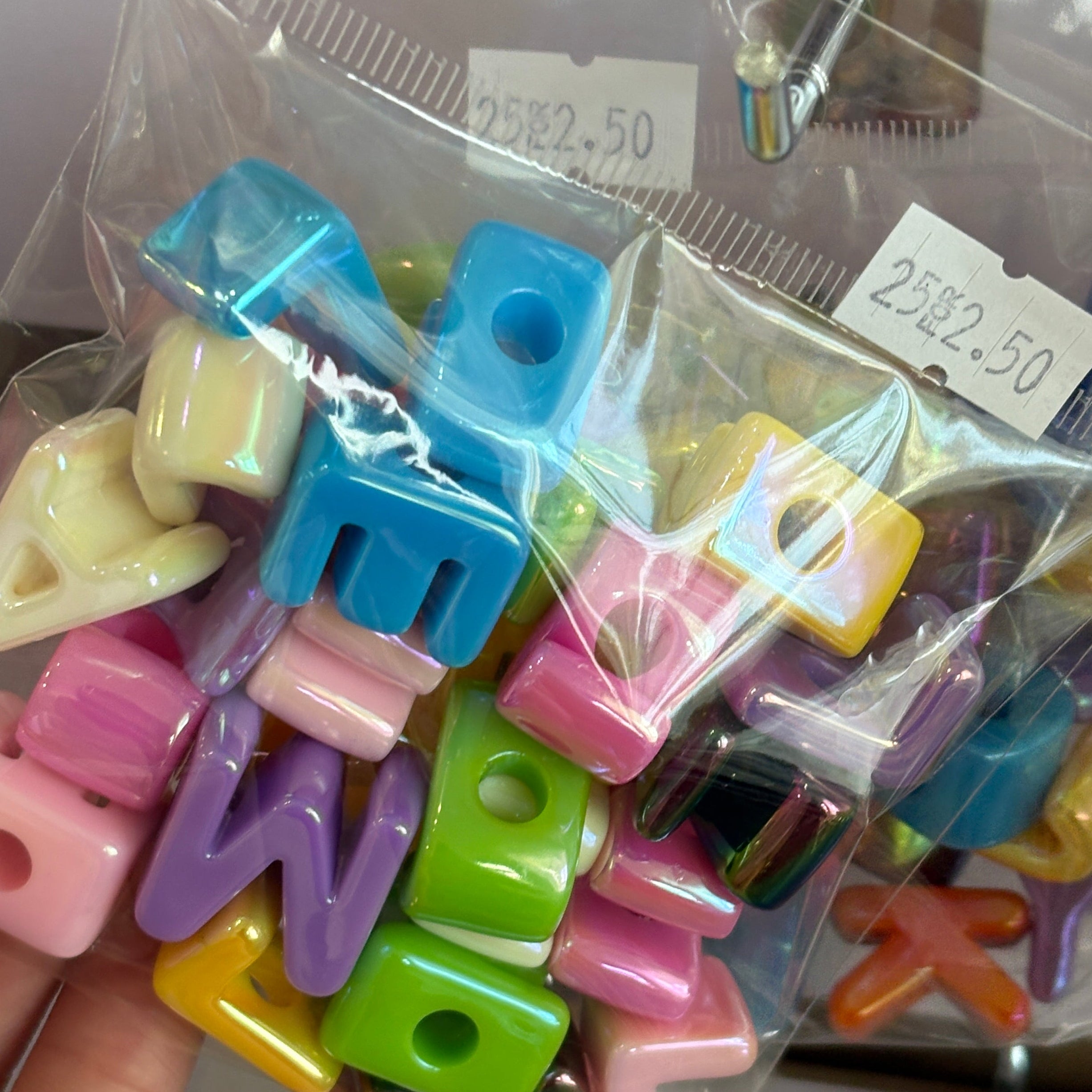 Letras acrílico