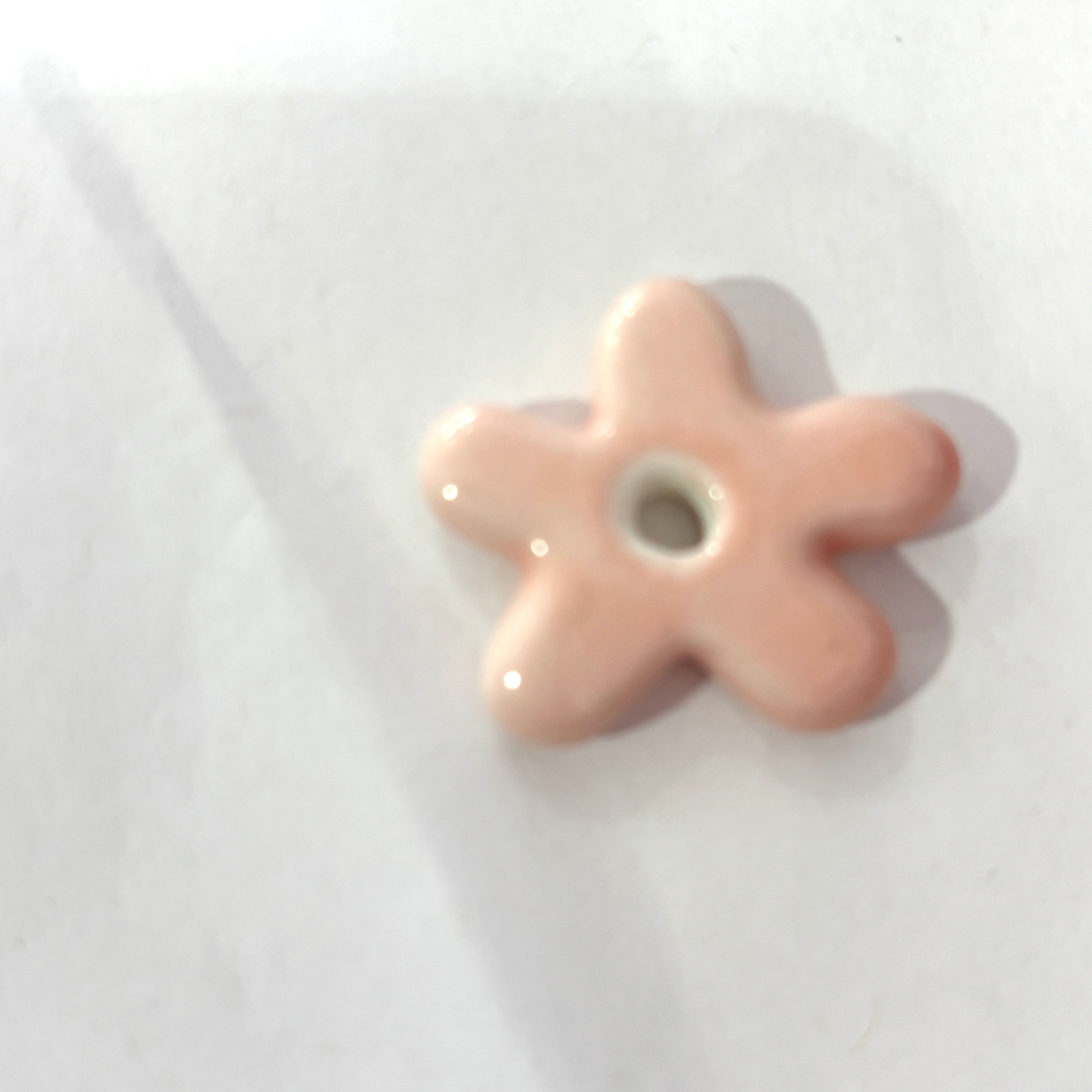 Flor en porcelana