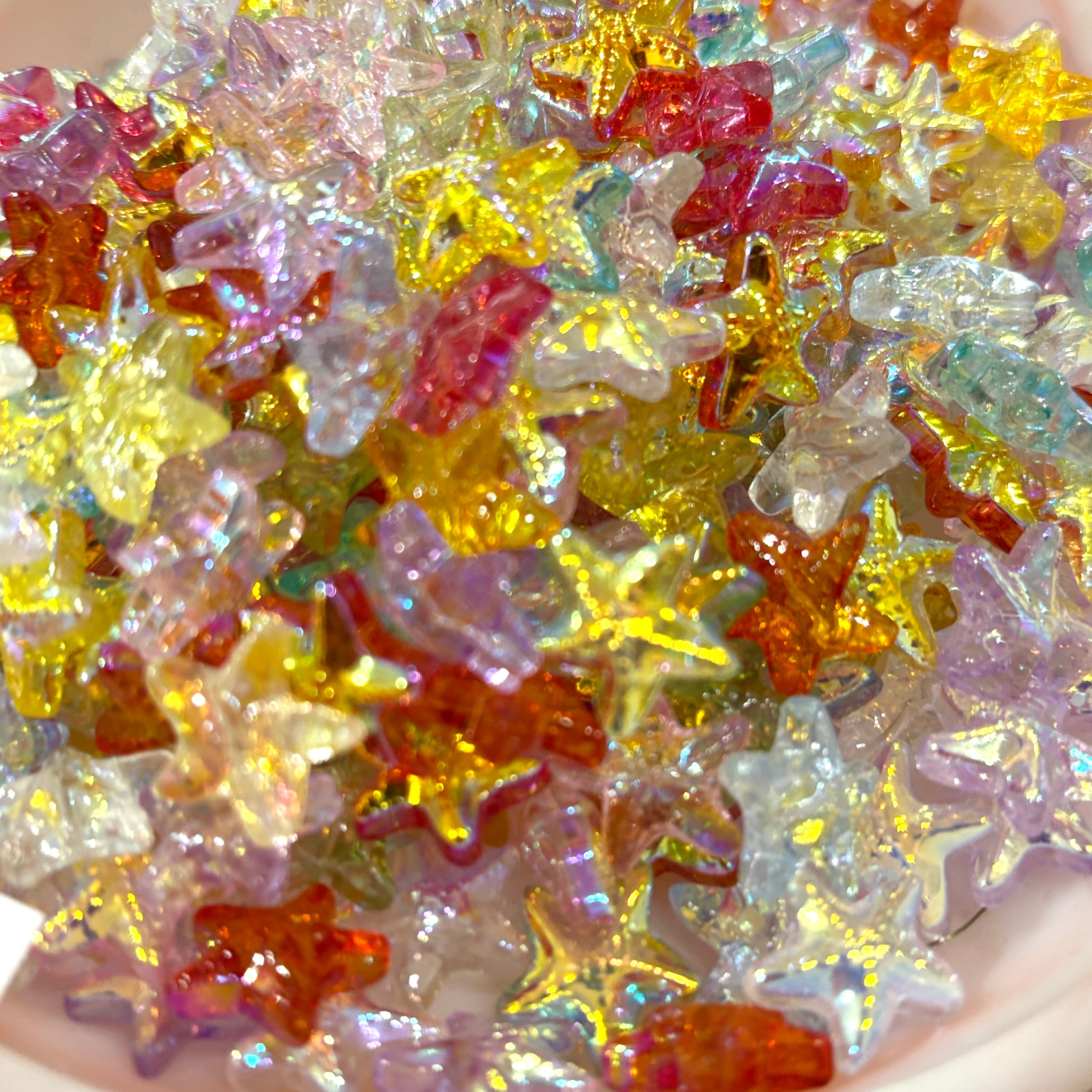 Estrella de mar cristal beads