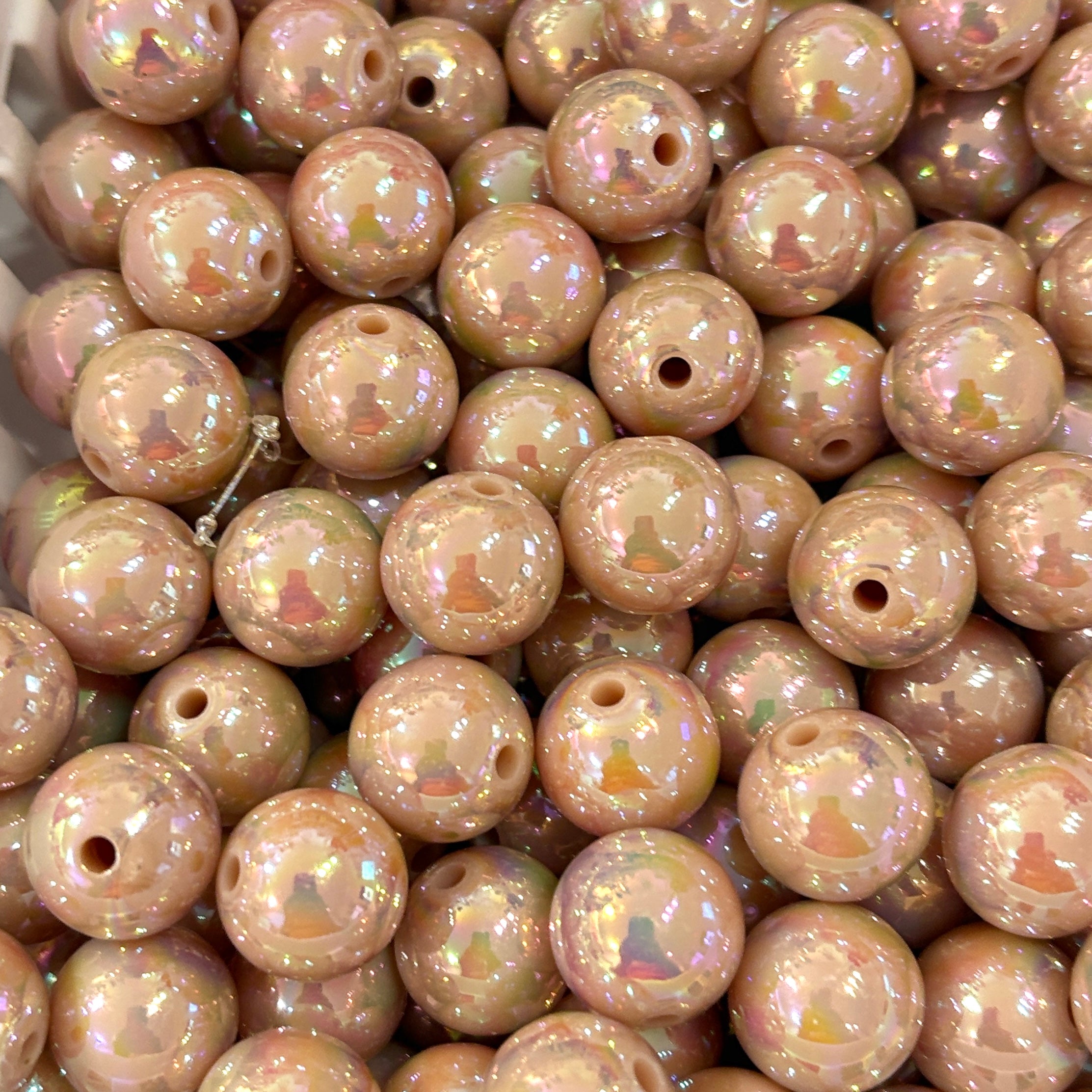 Beads 15mm redondo chicle