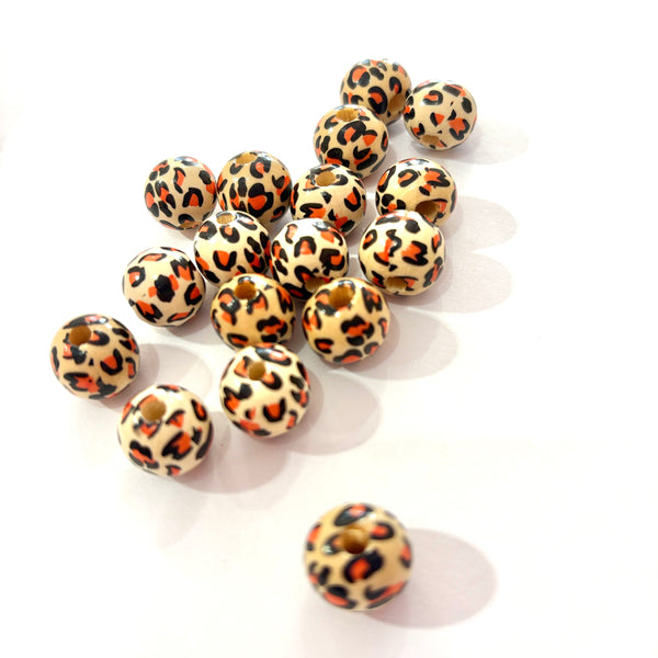 Acrílicos animal print leopardo