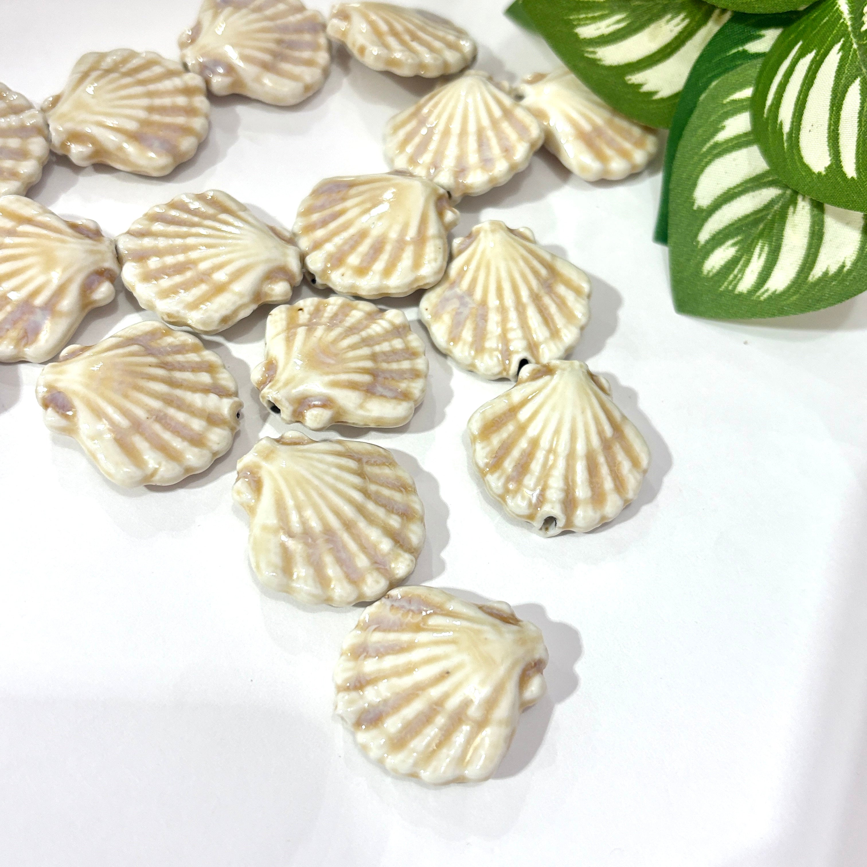 Concha beads porcelana