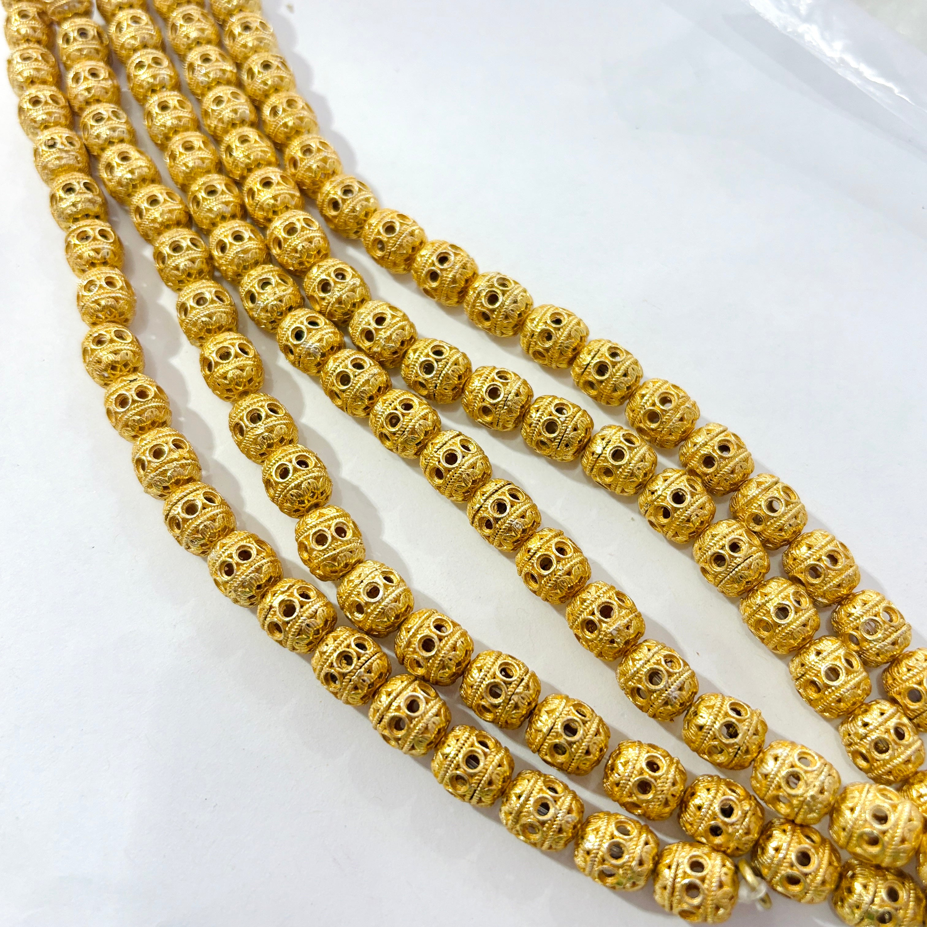Ristras doble enchape beads