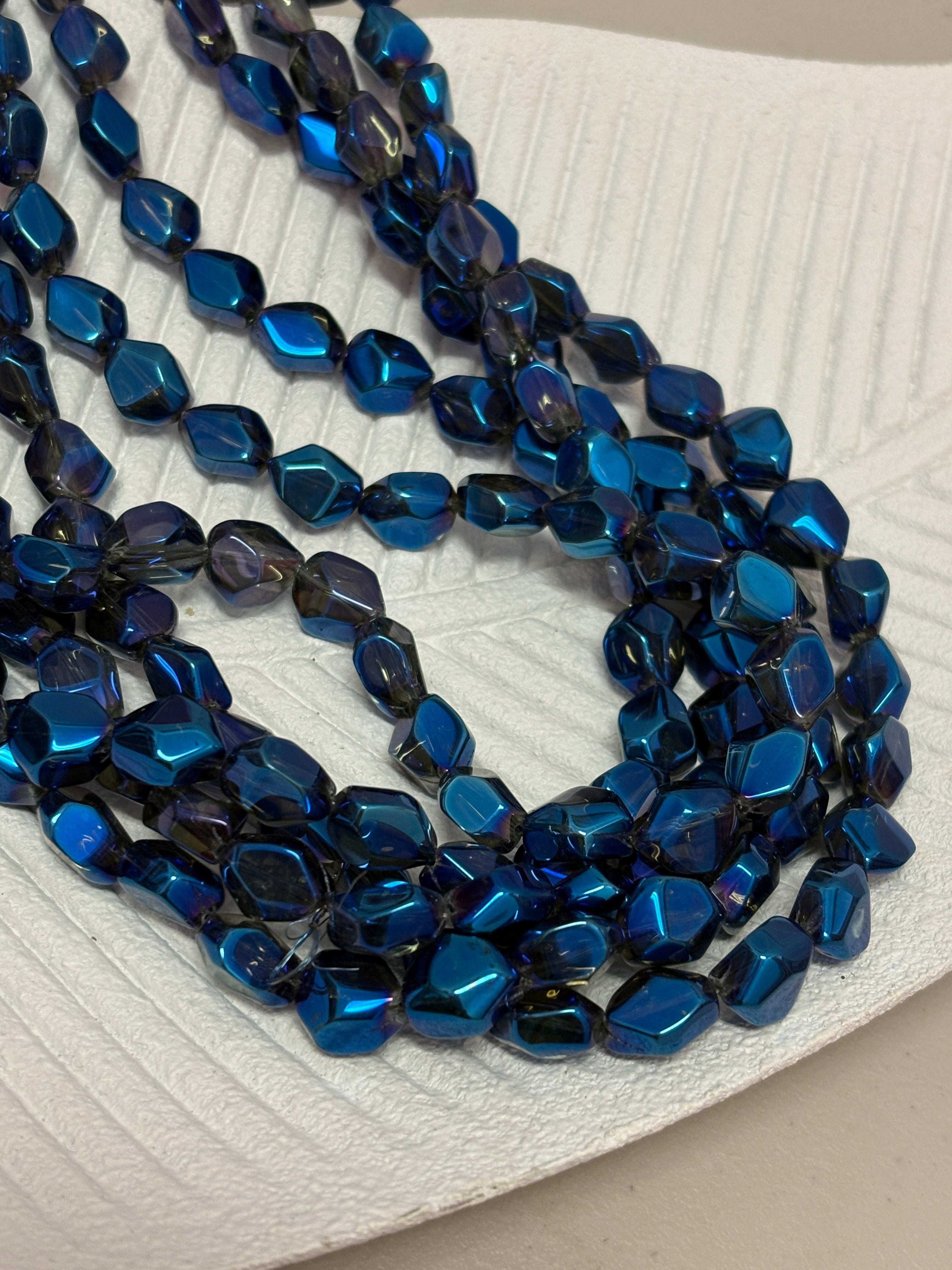 Cristal azul tornasol