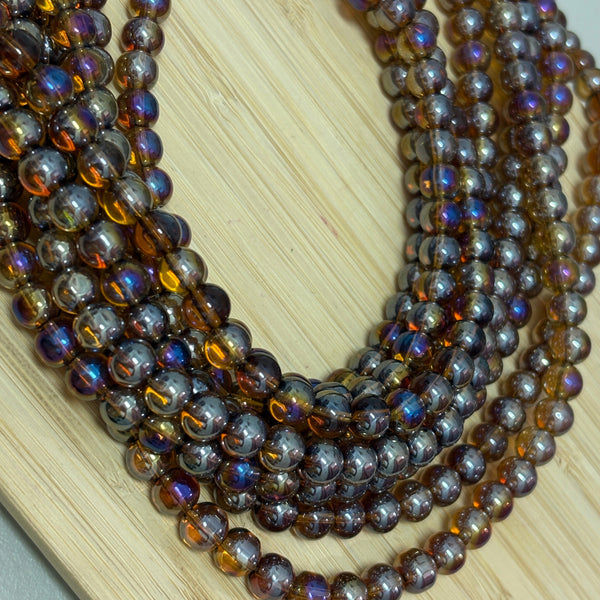 Cristales marron tornasol