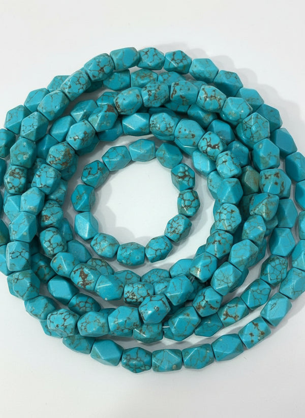 Howlite turquesa