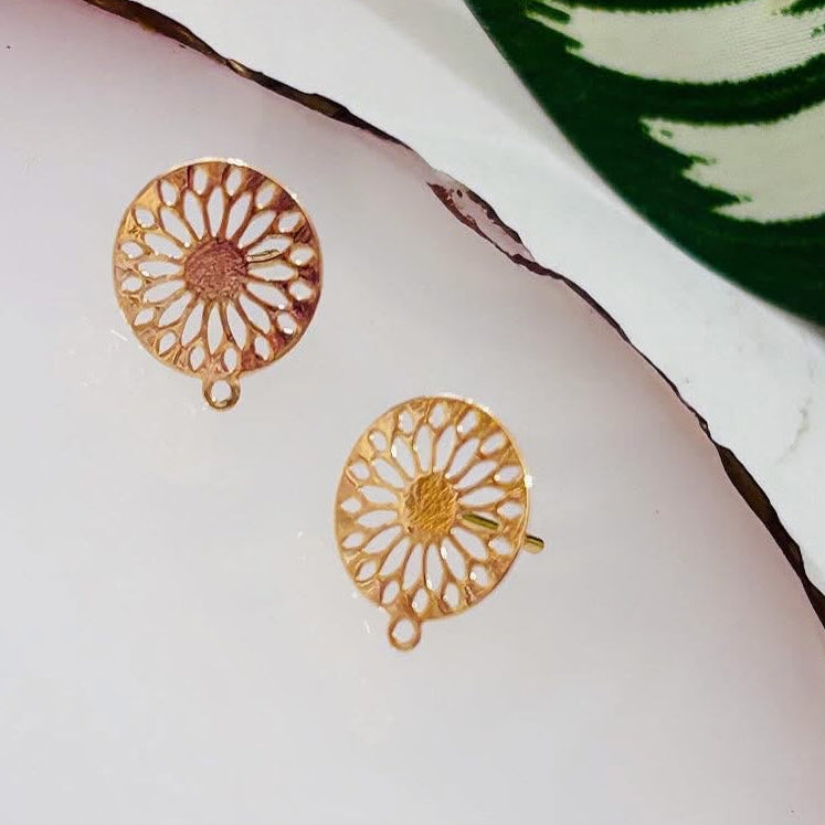 Stud pantallas redonda