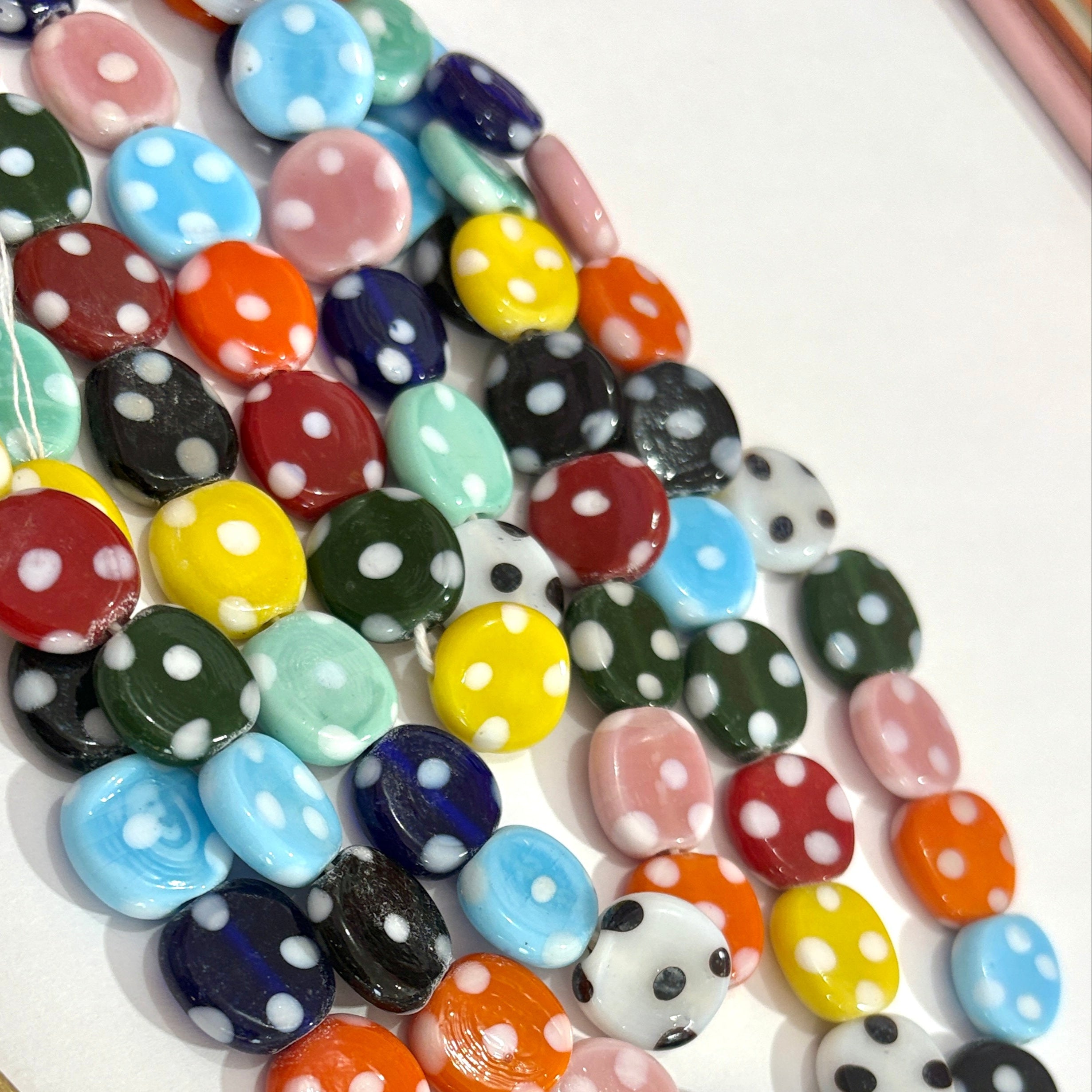 Cristal Murano - Redondo con puntos