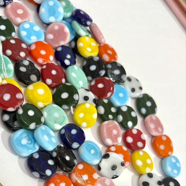 Cristal Murano - Redondo con puntos