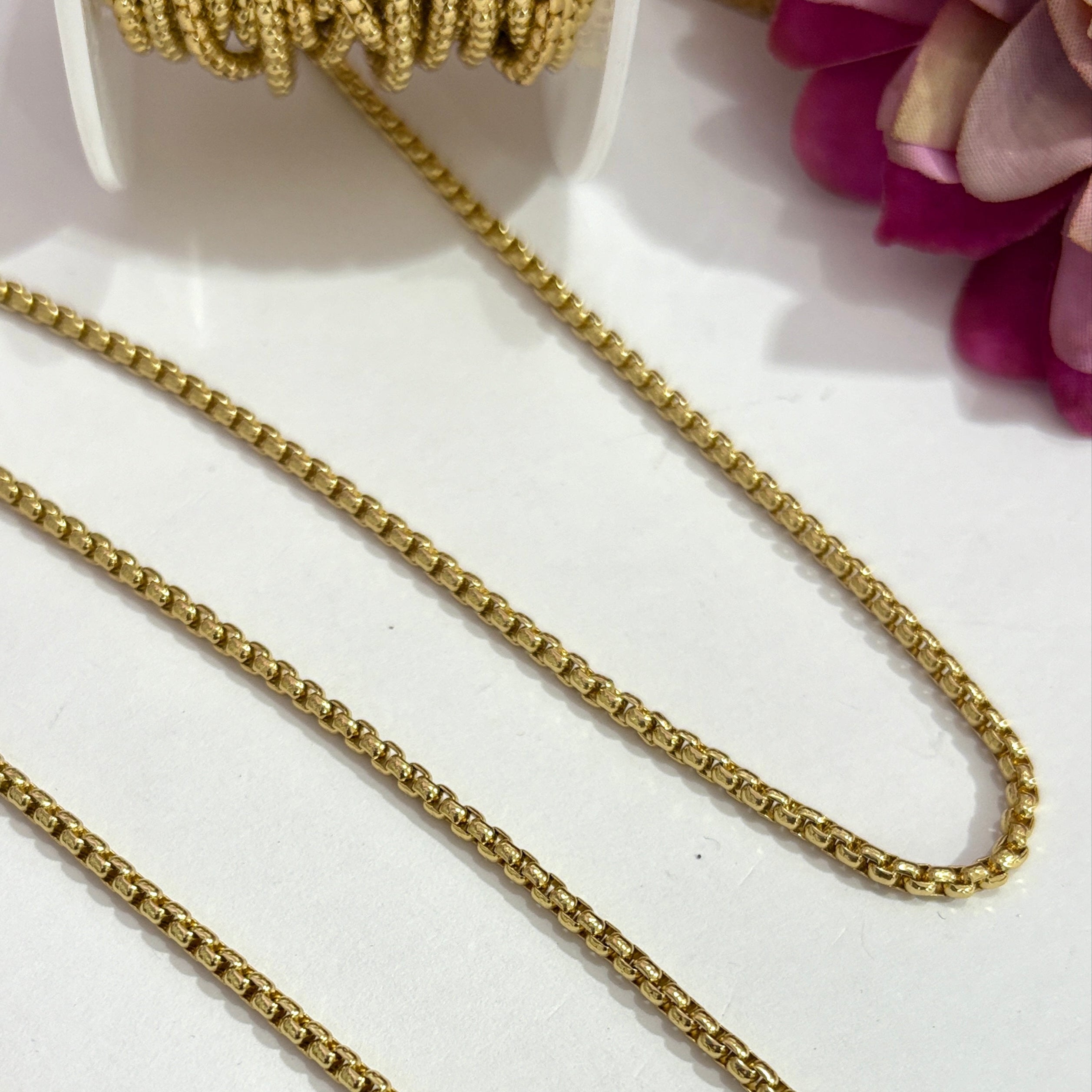 Cadena Venetian - Enchape Oro18k