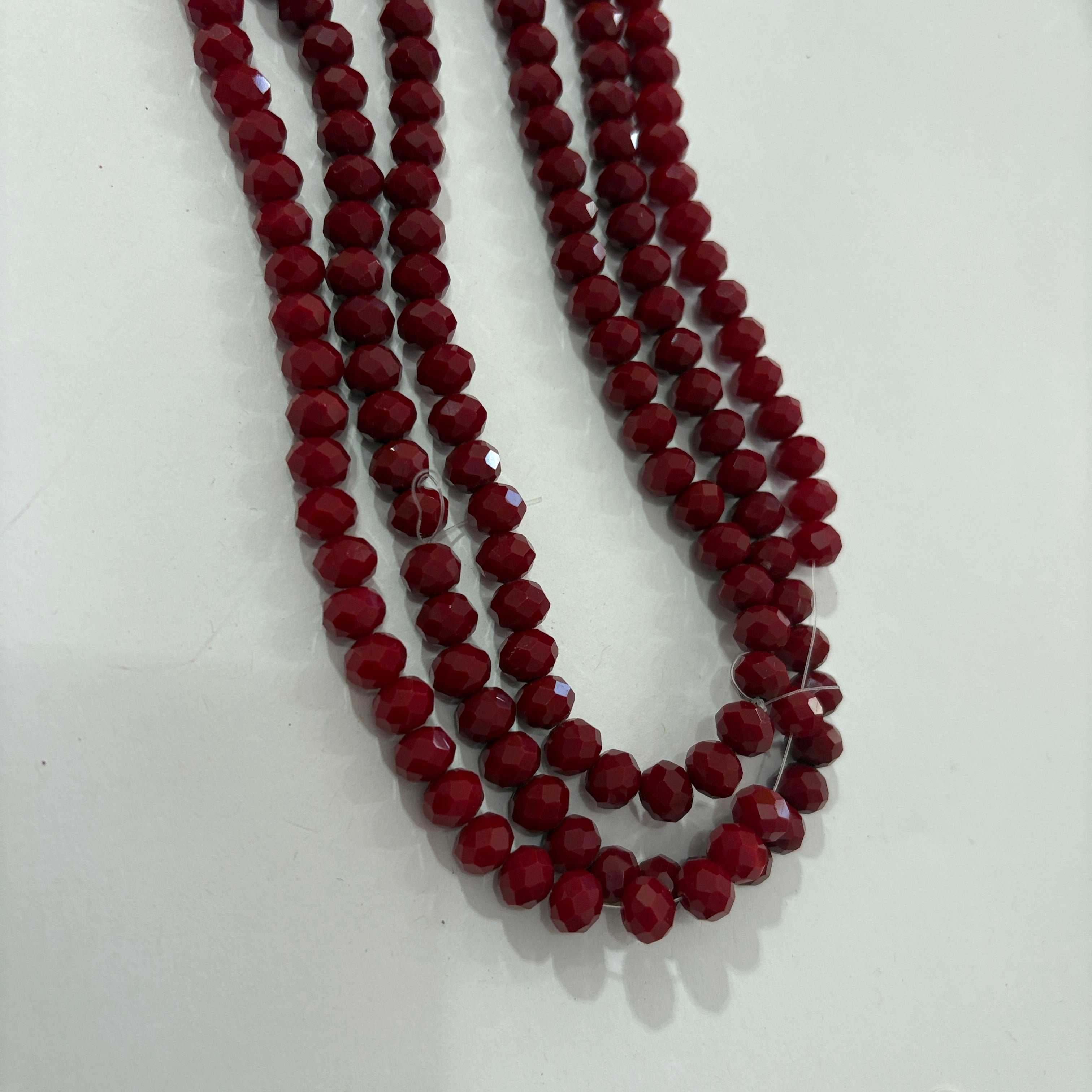 Cristales rondelle 8mm